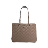Chanel Timeless Tote Dark Beige GHW