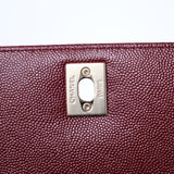 Chanel Coco Handle Small Burgundy GHW - (MICROCHIP)