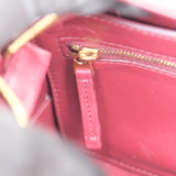 Bottega Veneta Burgundy Cassette Shoulder Bag