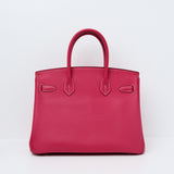 HOLD | Hermes Birkin 30 Rose Tyrien GHW