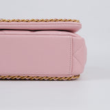 Chanel Neverending Chain Medium Flap Pink - (MICROCHIP)