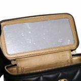 Chanel Vanity Pearl Crush Black GHW