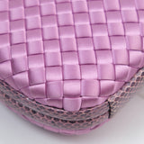 Bottega Veneta Pochette Clutch Purple with Strap
