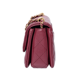 HOLD | Chanel Coco First Small Burgundy GHW - (MICROCHIP)