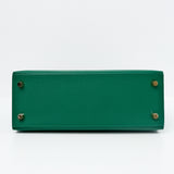 HOLD | Hermès Kelly 25 Sellier Vert Jade GHW - C