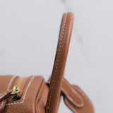 Hermes Mini Lindy Gold - GHW