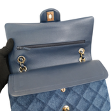 HOLD | Chanel Double Flap Medium Denim GHW