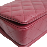 HOLD | Chanel Coco First Small Burgundy GHW - (MICROCHIP)