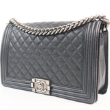 Chanel Le Boy Caviar New Medium - s23