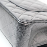 Chanel Double Flap Medium Black GHW - (MICROCHIP)