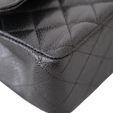 Chanel Double Flap Medium Black GHW - s31