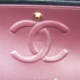Chanel Double Flap Medium Black GHW - (MICROCHIP)