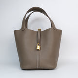 Hermes Picotin 22 Etoupe GHW - Z