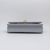 HOLD | Chanel WOC Gray Sweetheart - (MICROCHIP)