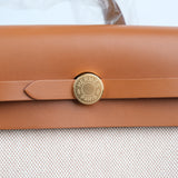 Hermes Mini Herbag Brown - K (BRANDNEW)