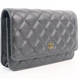 Chanel Wallet on Chain (WOC) BLack Caviar -s29