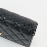 Chanel Wallet on Chain (WOC) BLack Caviar -s29