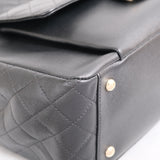 HOLD | Chanel 19C Black Large Shopping Tote w/ Pocket - s27