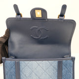 HOLD | Chanel Lucky Spring Denim Messenger Bag - (MICROCHIP)