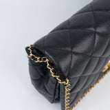 Chanel Never Ending Medium Flap Black