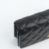 Chanel Wallet on Chain (WOC) BLack Caviar -s29