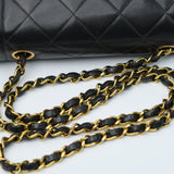 Chanel Vintage Diana Black GHW