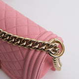 Chanel Le Boy Pink Old Medium -s27