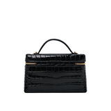 Chanel Slim Vanity Croc Black GHW