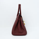 Hermes Birkin 30 Rouge H GHW - Z