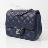 Chanel Mini Square Navy