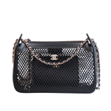 Chanel Mesh Clutch with Chain
