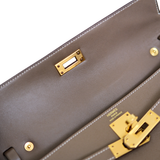 HOLD | Hermes Kelly Elan Etoupe GHW - B