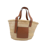 Loewe Raffia Basket Tote Bag