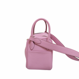 Hermes Mini Lindy Mauve Sylvestre PHW - U