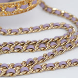 Chanel Top Handle Flap Purple - (MICROCHIP)