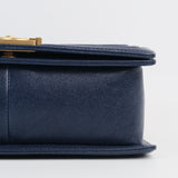 Chanel Le Boy Old Medium Blue -s27