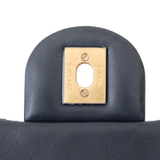 Chanel Mini Square Blue Pearl Crush GHW - s29