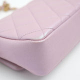 Chanel My Perfect Mini Pink Iridescent AGHW - (MICROCHIP)