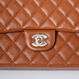 Chanel Double Flap Medium Caramel