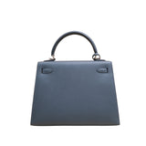 Hermes Kelly 25 Sellier Gris Misty PHW - W