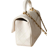 Chanel Mini Rectangle Top Handle White - s31