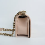 Chanel Le boy Small Chevron Light Pink