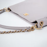 Chanel 2 Way Hobo Tote Bag GHW - (MICROCHIP)