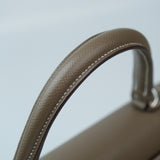 HOLD | Hermes Kelly 25 Etoupe Sellier PHW - U