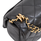 HOLD | Chanel Coco First Medium Black GHW - (MICROCHIP)