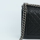 Chanel Le Boy Caviar New Medium - s23