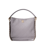 Chanel 2 Way Hobo Tote Bag GHW - (MICROCHIP)