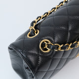 Chanel Double Flap Small Black GHW - (MICROCHIP)