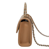 Chanel Kelly Clutch Beige GHW - (MICROCHIP)