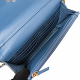 Chanel WOC Denim Pearl Crush GHW - (MICROCHIP)